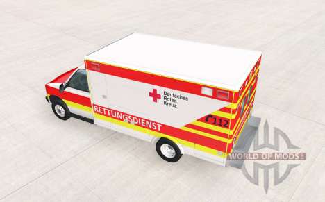 Gavril H-Series German Ambulance для BeamNG Drive
