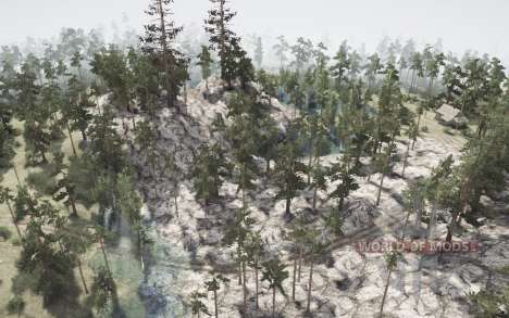 Over the hills and through the river для Spintires MudRunner