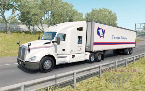 Painted Truck Traffic Pack для American Truck Simulator