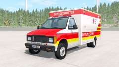 Gavril H-Series German Ambulance v1.2 для BeamNG Drive