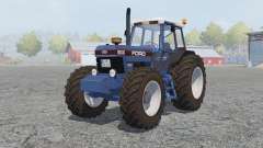 Ford 8630 Powershift cyan cornflower blue для Farming Simulator 2013