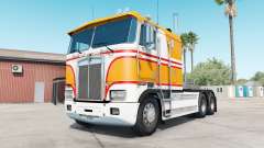 Kenworth K100E yellow orange для American Truck Simulator