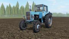 МТЗ-82 Беларус голубой окҏас для Farming Simulator 2017