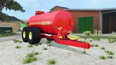 Nuhn Mugnum 5000 light brilliant red для Farming Simulator 2015