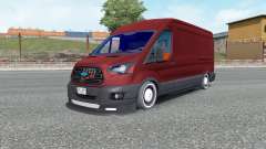 Ford Transit Jumbo Van для Euro Truck Simulator 2