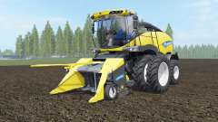 New Holland FR850 dual front wheels для Farming Simulator 2017
