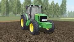 John Deere 6030&7030 Premium with weights для Farming Simulator 2017