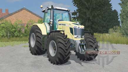 Massey Ferguson 7726 Krone Edition для Farming Simulator 2015