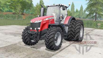 Massey Ferguson 8727-8737 wheels selection для Farming Simulator 2017