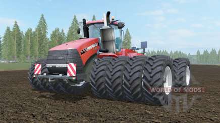 Case IH Steiger 1000 cinnabar для Farming Simulator 2017