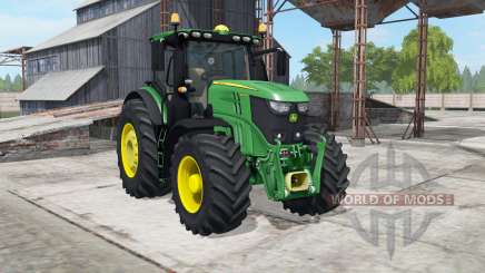 John Deere 6250R spanish green для Farming Simulator 2017