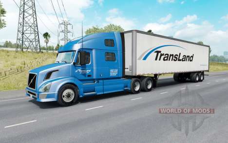 Painted Truck Traffic Pack для American Truck Simulator