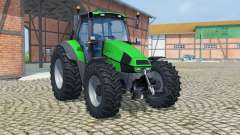 Deutz-Fahr Agrotron 120 Mk3 vivid malachite для Farming Simulator 2013
