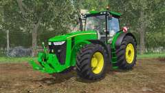 John Deere 7290R&8370R IC control для Farming Simulator 2015