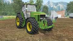 John Deere 7710&7810 wheels shader для Farming Simulator 2015