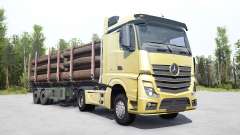 Mercedes-Benz Actros 1863 LS (MP4) 2014 для MudRunner