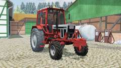 МТЗ-82 Беларус красно-оранжевый окрас для Farming Simulator 2013
