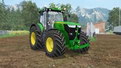 John Deere 7310R wheel shader для Farming Simulator 2015
