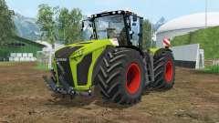 Claas Xerion 5000 Trac VC wheel shader для Farming Simulator 2015