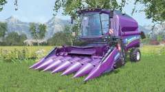 New Holland TC5.90 with two cutters для Farming Simulator 2015