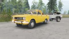 Москвич-2315 жёлтый окрас для Spin Tires