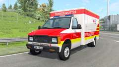 Gavril H-Series German Ambulance v1.4 для BeamNG Drive