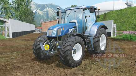 New Holland T6.175 BluePower halogen для Farming Simulator 2015