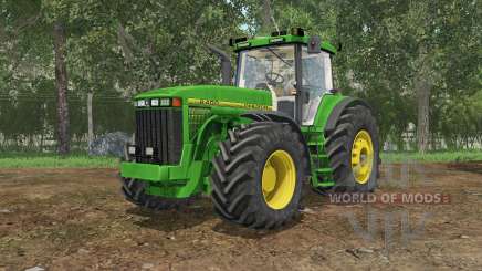 John Deere 8400 north texas green для Farming Simulator 2015