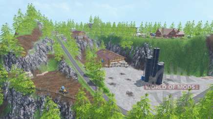 Forest Island v1.1 для Farming Simulator 2015