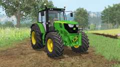 John Deere 6115M wheel shader для Farming Simulator 2015