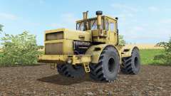 Кировец К-700А мягко-жёлтый окраҫ для Farming Simulator 2017