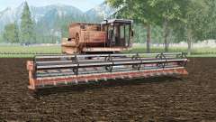 Дон-1500А ненасыщенно-оранжевый окрас для Farming Simulator 2015