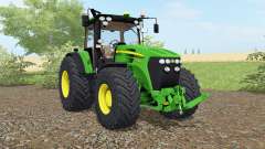 John Deere 7930 vivid malachite для Farming Simulator 2017