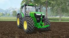 John Deere 7310R wheel shadeᶉ для Farming Simulator 2015