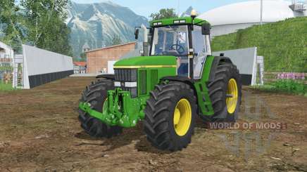 John Deere 7810 north texas green для Farming Simulator 2015