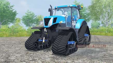 New Holland T7030 track systems для Farming Simulator 2013