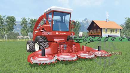 Hesston 7725 cinnabar для Farming Simulator 2015