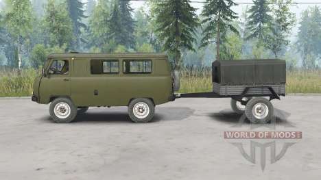 УАЗ-452 для Spin Tires