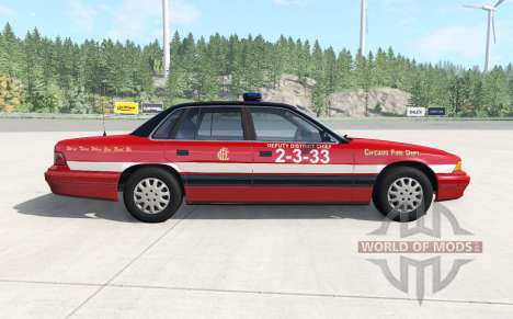 Gavril Grand Marshall Chicago Fire Department для BeamNG Drive