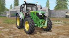 John Deere 6115M north texas green для Farming Simulator 2017