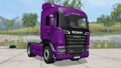 Scania R730 Streamline purple для Farming Simulator 2015