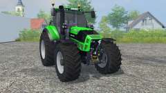 Deutz-Fahr 7250 TTV Agrotron vivid malachite для Farming Simulator 2013