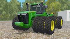 John Deere 9620R triple wheelȿ для Farming Simulator 2015