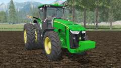 John Deere 8370R islamic green для Farming Simulator 2015