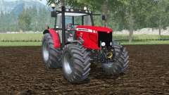 Massey Ferguson 6480 double wheels для Farming Simulator 2015