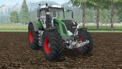 Fendt 828 Vario shamrock green для Farming Simulator 2015
