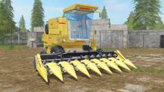 New Holland Clayson 8070 minion yellow для Farming Simulator 2017