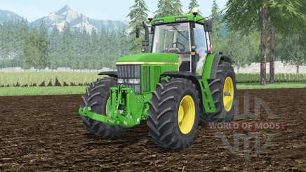 John Deere 7810 dynamic exhausting system для Farming Simulator 2015