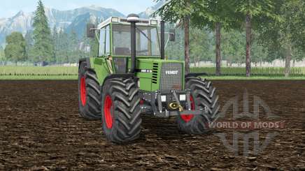 Fendt Favorit 615 LSA Turbomatik E wheel shader для Farming Simulator 2015
