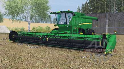 John Deere S670&S680 dartmouth green для Farming Simulator 2013